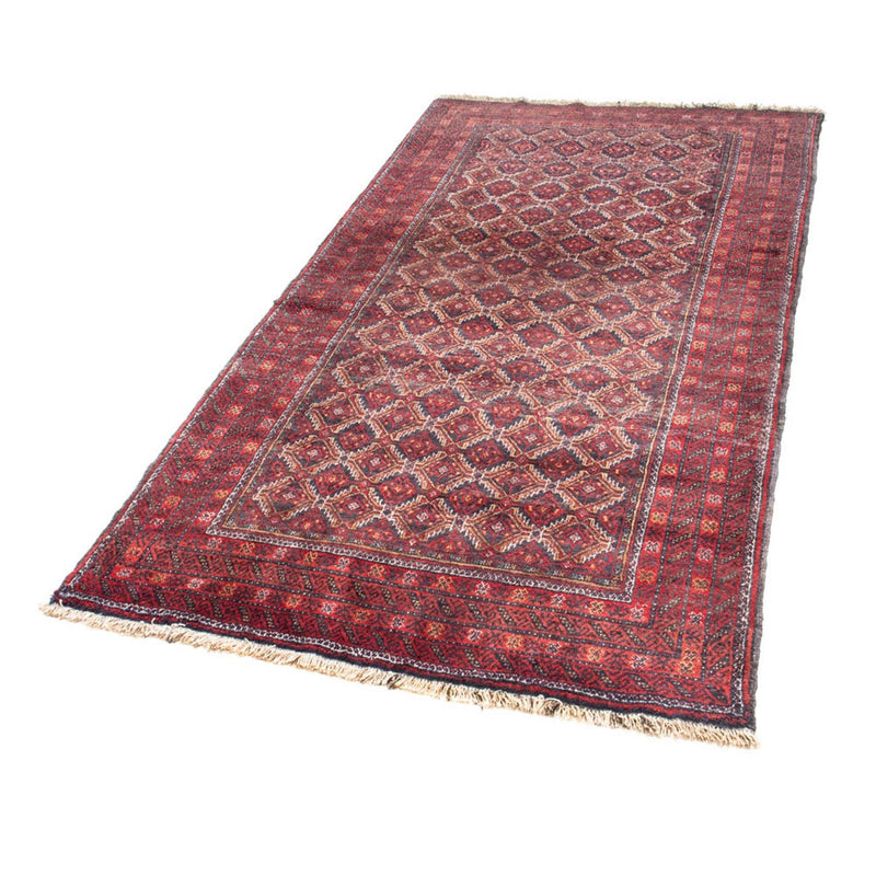 Belutsch Teppich 206 x 107 cm - rot