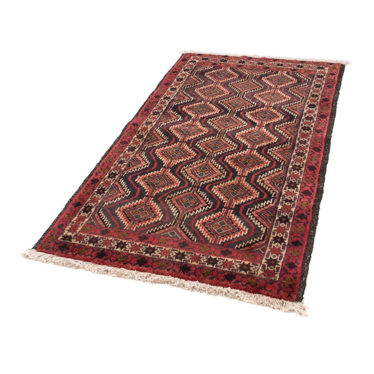 Tapis Belutsch - 153 x 83 cm - rouge