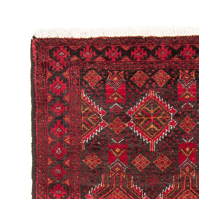 Tapis de couloir Tapis Belutsch - 194 x 105 cm - rouge