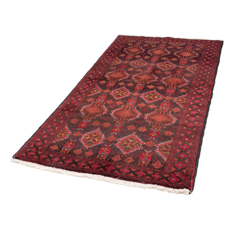 Tapis de couloir Tapis Belutsch - 194 x 105 cm - rouge