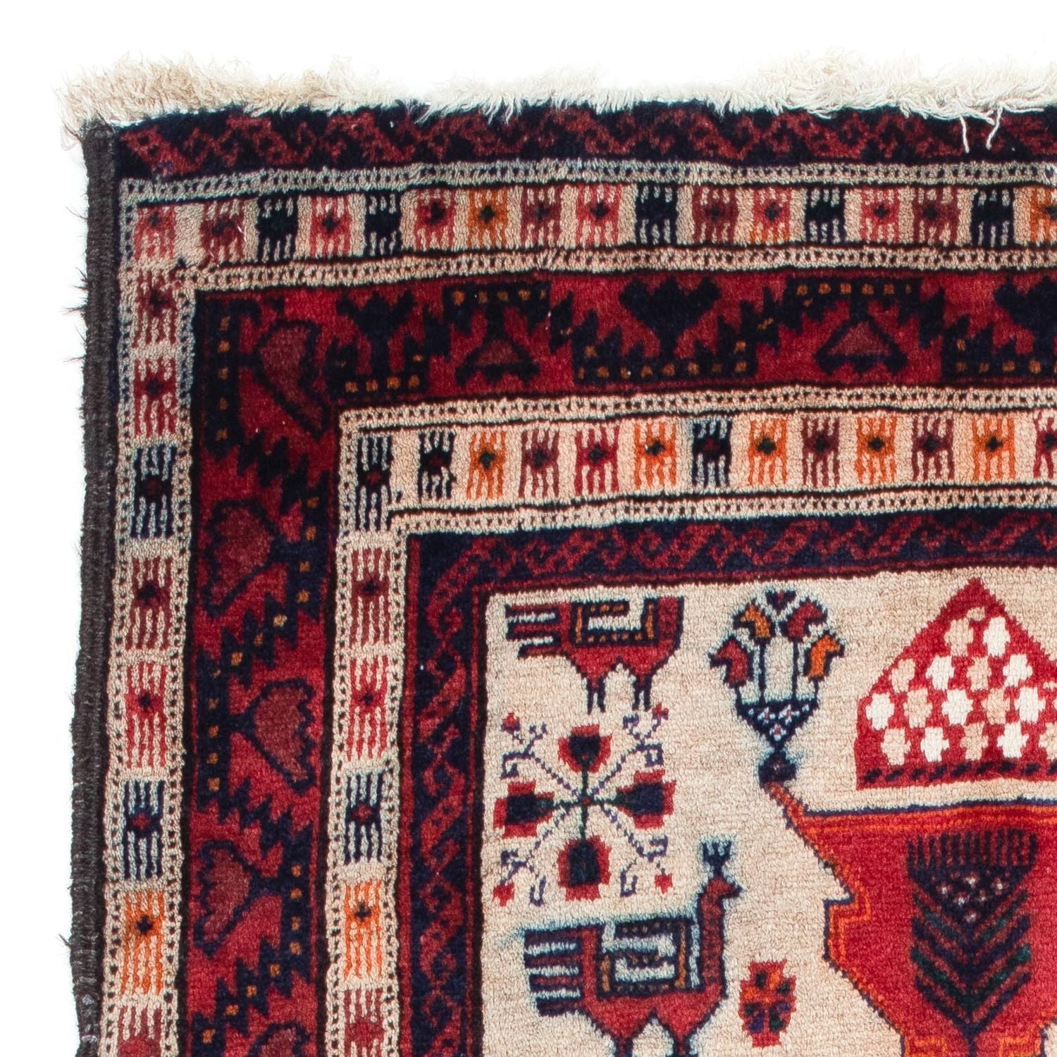 Tapis de couloir Tapis Belutsch - 181 x 91 cm - beige