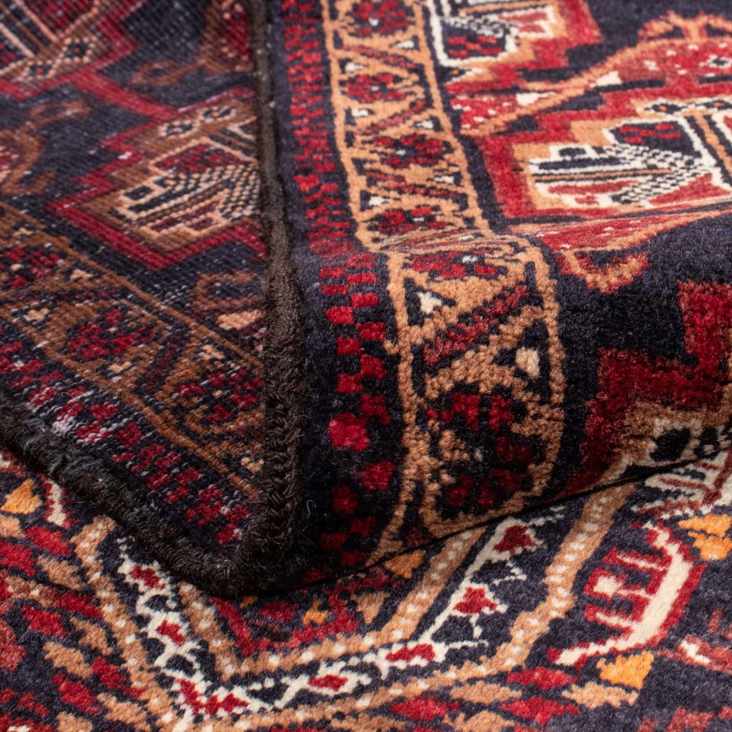Tapis de couloir Tapis Belutsch - 201 x 111 cm - multicolore