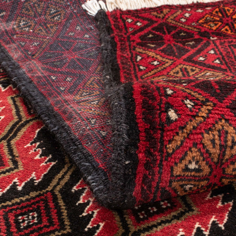 Tapis de couloir Tapis Belutsch - 219 x 110 cm - rouge foncé