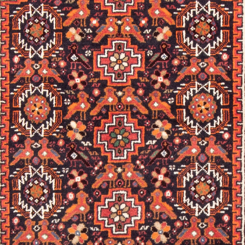 Tapis de couloir Tapis Belutsch - 210 x 106 cm - rouge