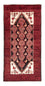 Tapis de couloir Tapis Belutsch - 202 x 100 cm - rouge