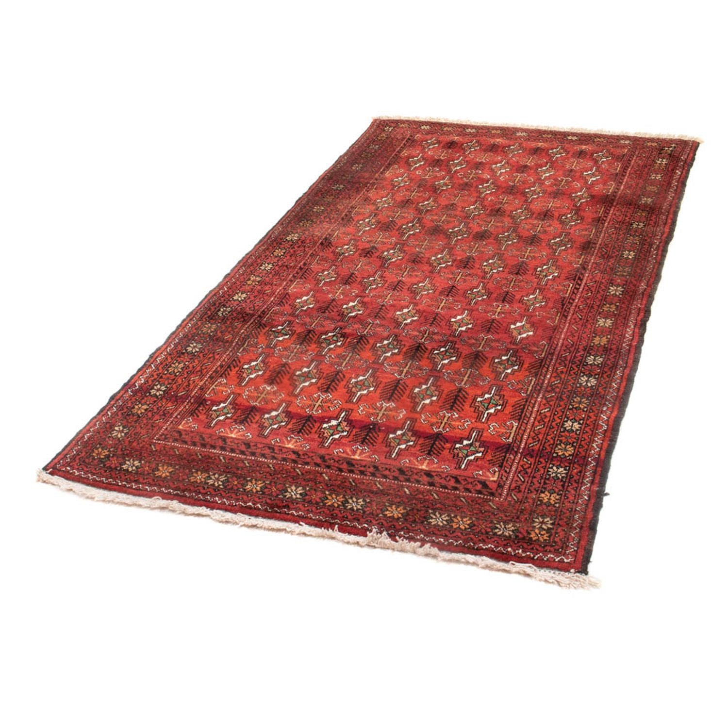 Tapis de couloir Tapis Belutsch - 187 x 105 cm - rouge