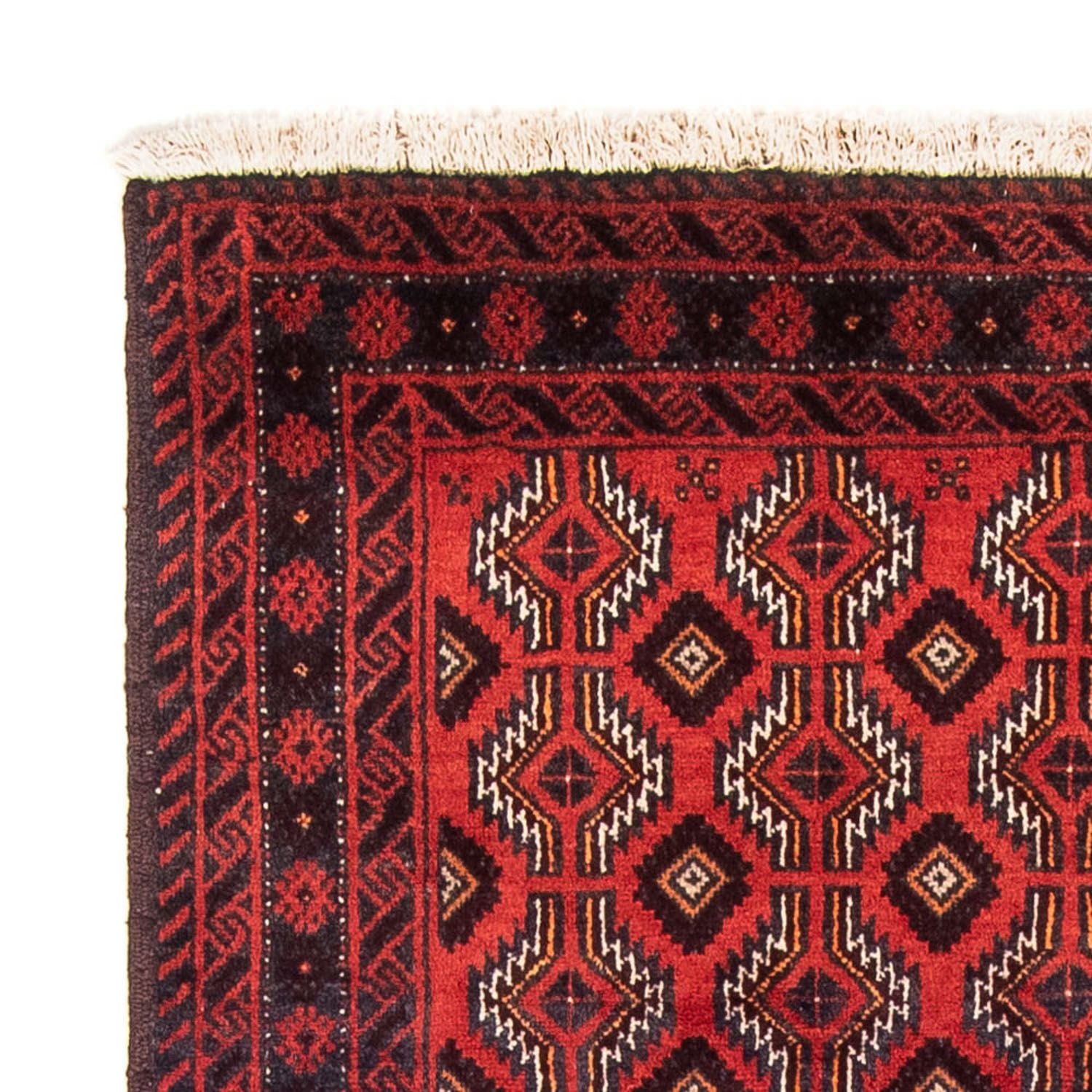 Tapis de couloir Tapis Belutsch - 185 x 97 cm - rouge