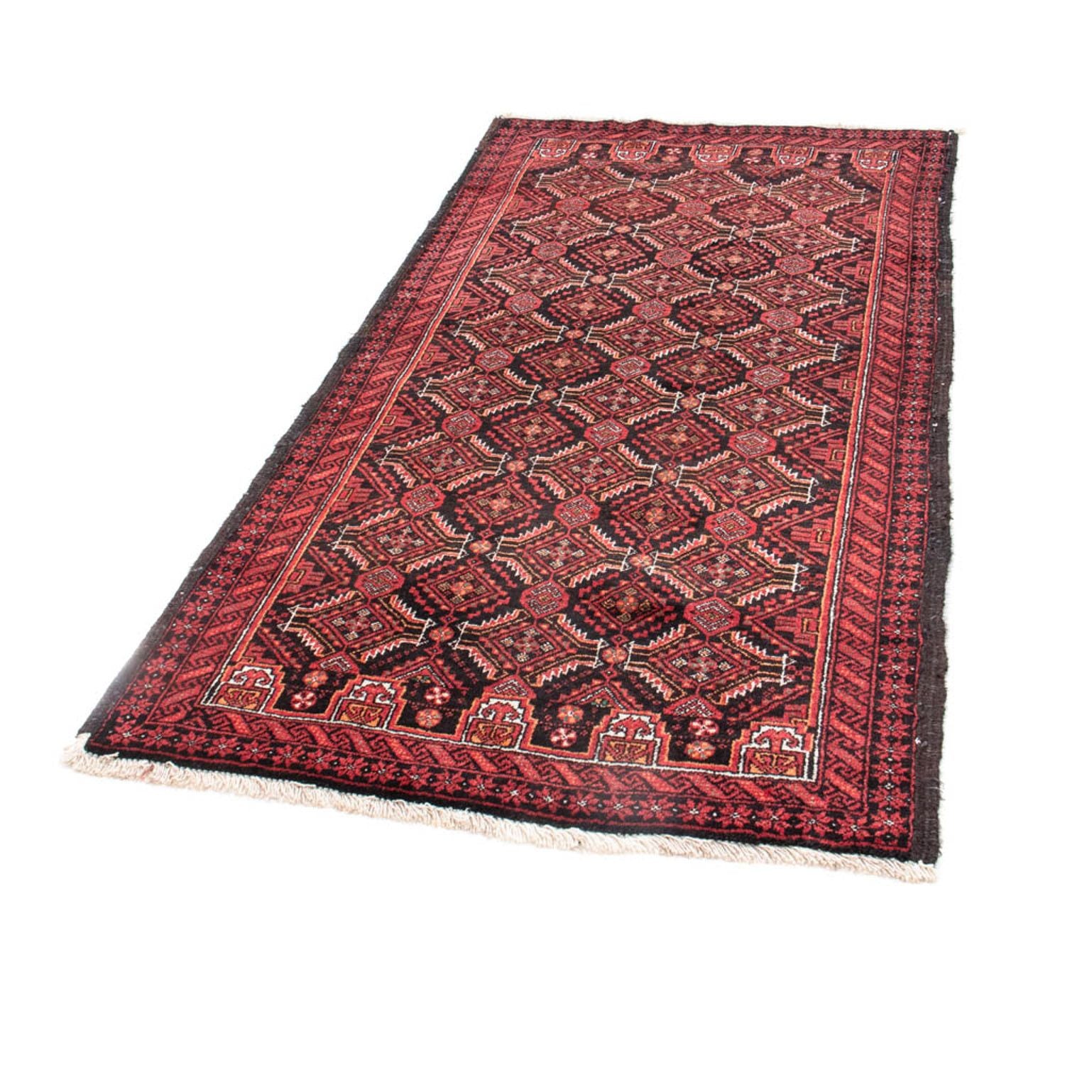 Tapis de couloir Tapis Belutsch - 185 x 97 cm - rouge