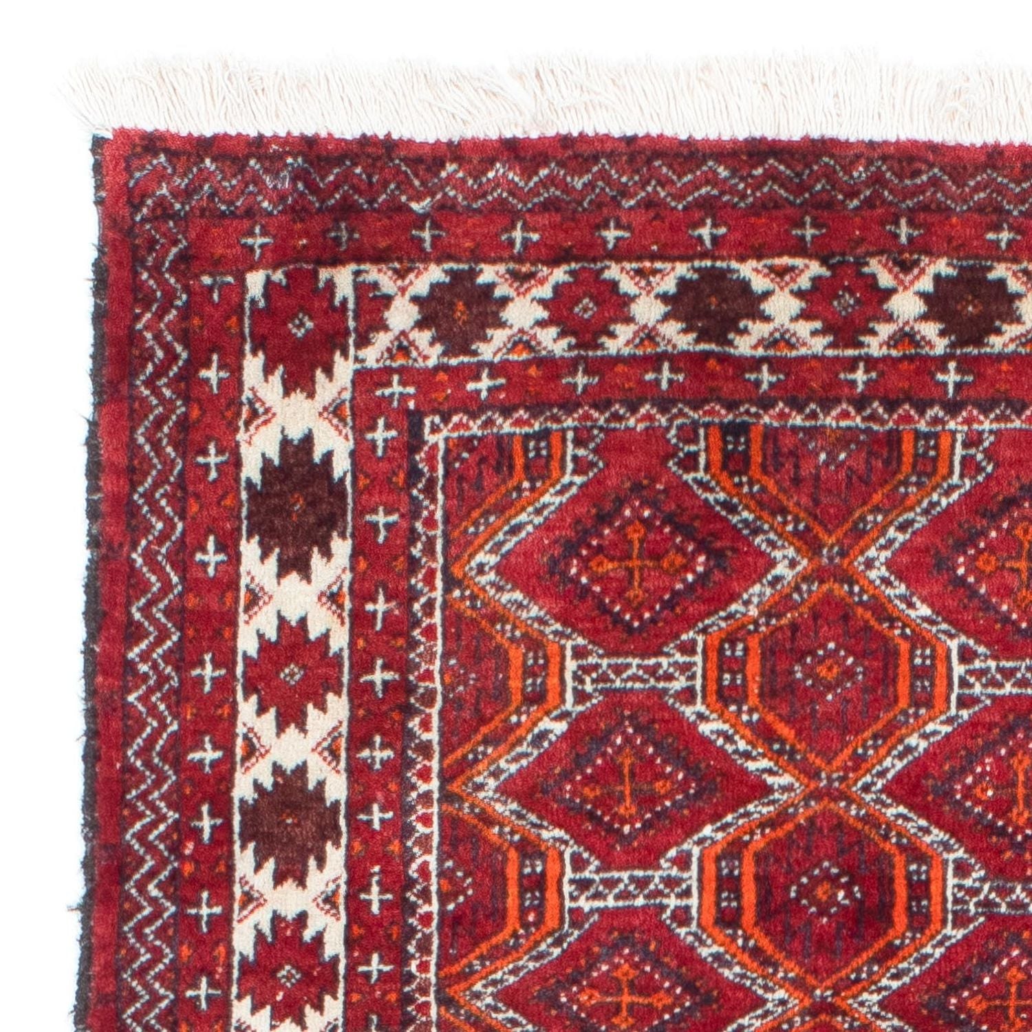 Tapis de couloir Tapis Belutsch - 180 x 91 cm - rouge