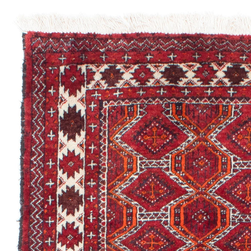 Tapis de couloir Tapis Belutsch - 180 x 91 cm - rouge