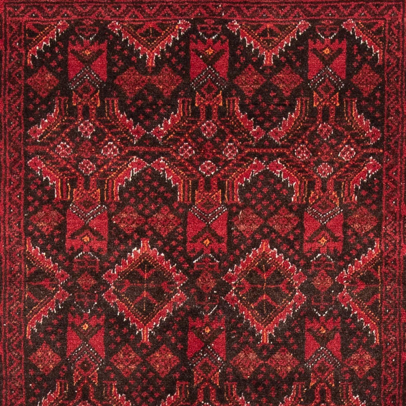 Belutsch Teppich 196 x 100 cm - rot