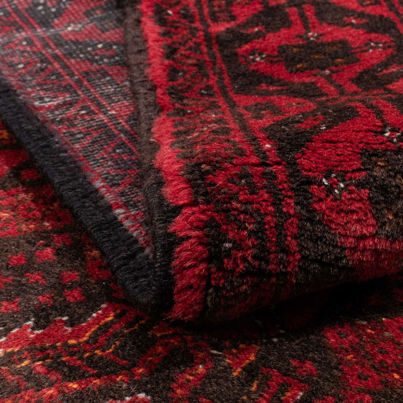 Belutsch Teppich 196 x 100 cm - rot