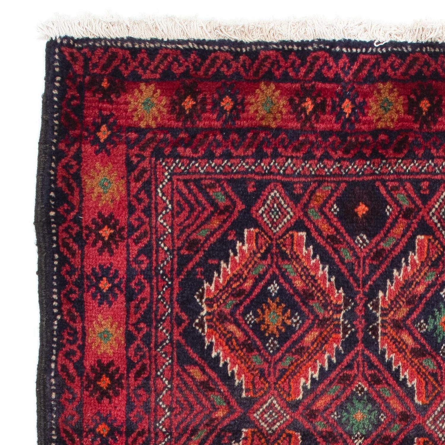 Tapis Belutsch - 159 x 89 cm - bleu foncé