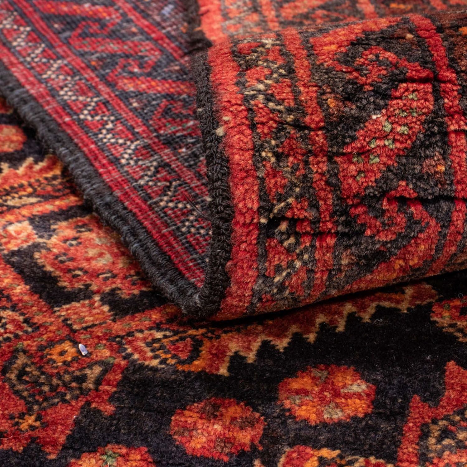 Tapis de couloir Tapis Belutsch - 189 x 102 cm - rouille