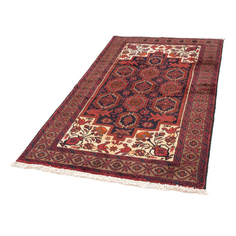 Tapis de couloir Tapis Belutsch - 182 x 103 cm - rouge