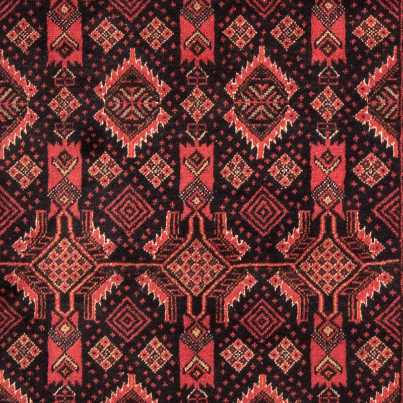 Tapis de couloir Tapis Belutsch - 176 x 101 cm - rouge clair