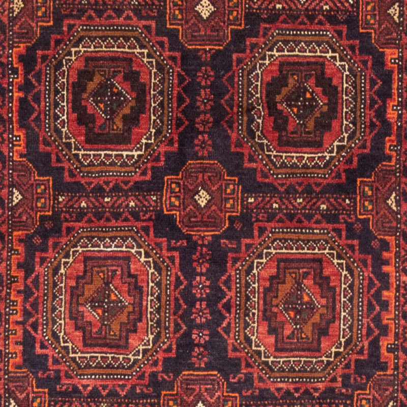 Tapis de couloir Tapis Belutsch - 200 x 106 cm - rouge clair