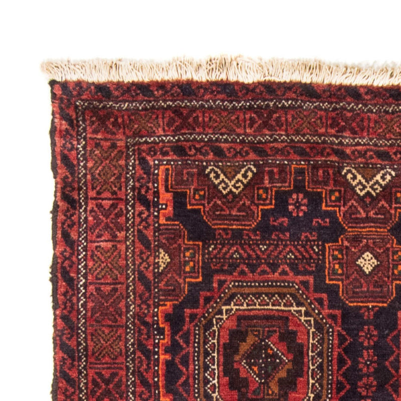 Tapis de couloir Tapis Belutsch - 200 x 106 cm - rouge clair