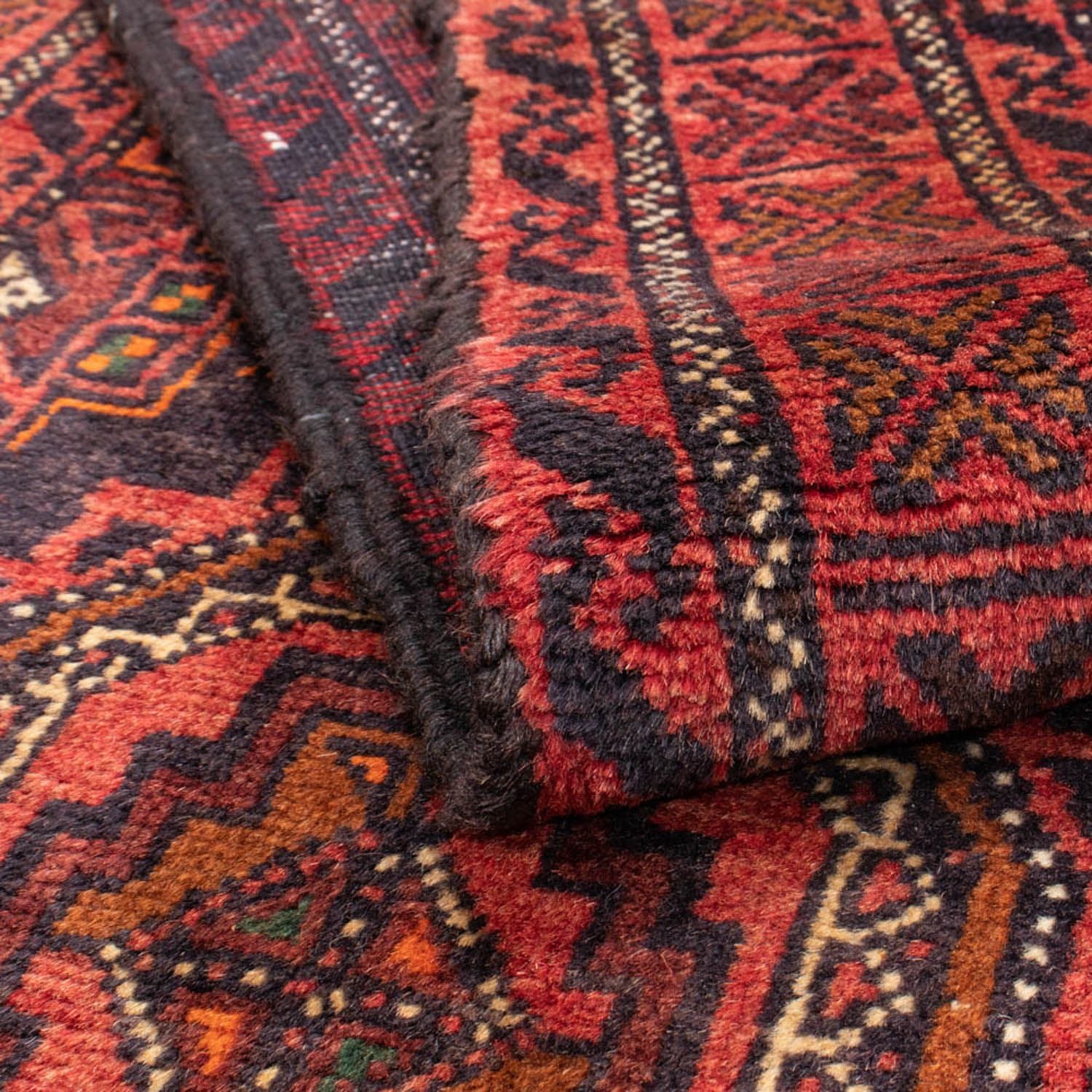 Tapis de couloir Tapis Belutsch - 200 x 106 cm - rouge clair