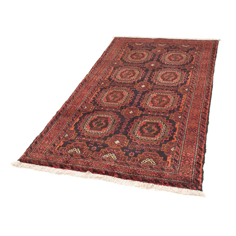 Tapis de couloir Tapis Belutsch - 200 x 106 cm - rouge clair