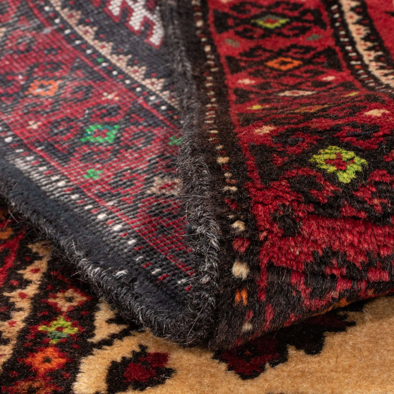 Tapis de couloir Tapis Belutsch - 187 x 102 cm - rouge
