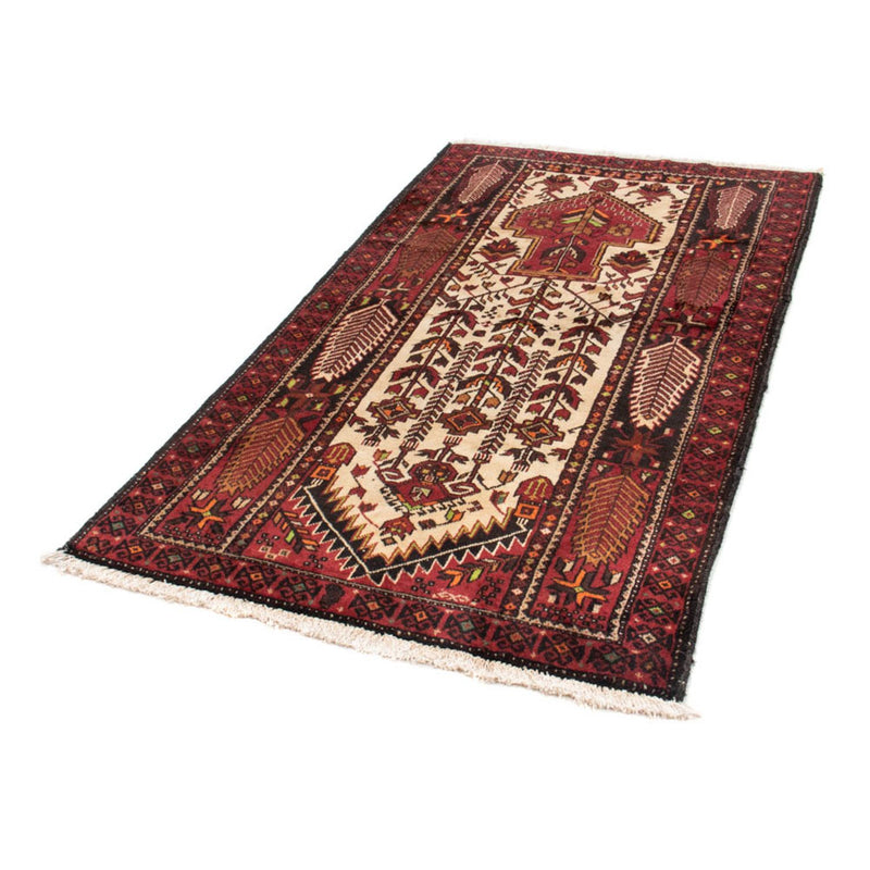 Tapis de couloir Tapis Belutsch - 187 x 102 cm - rouge
