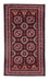 Tapis de couloir Tapis Belutsch - 194 x 105 cm - rouge