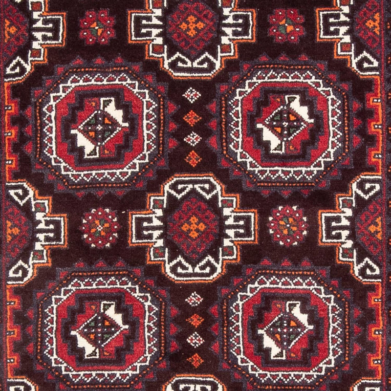 Tapis de couloir Tapis Belutsch - 194 x 105 cm - rouge