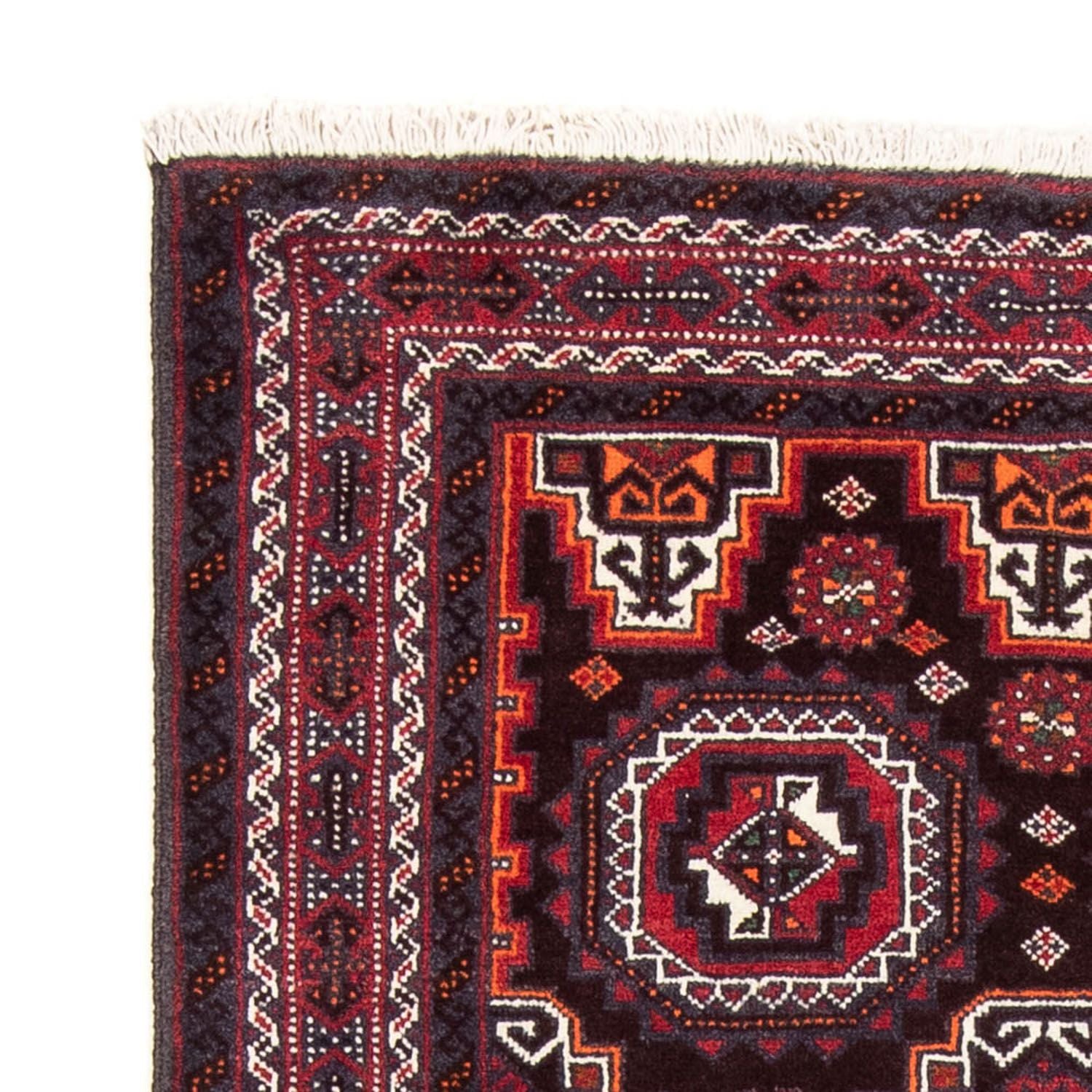 Tapis de couloir Tapis Belutsch - 194 x 105 cm - rouge