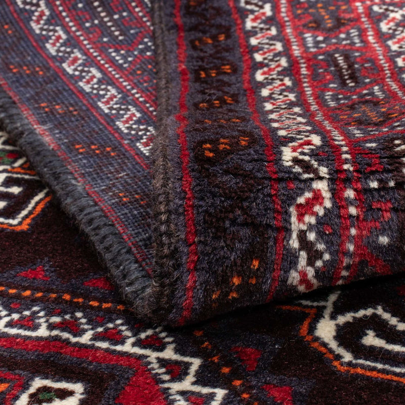 Tapis de couloir Tapis Belutsch - 194 x 105 cm - rouge