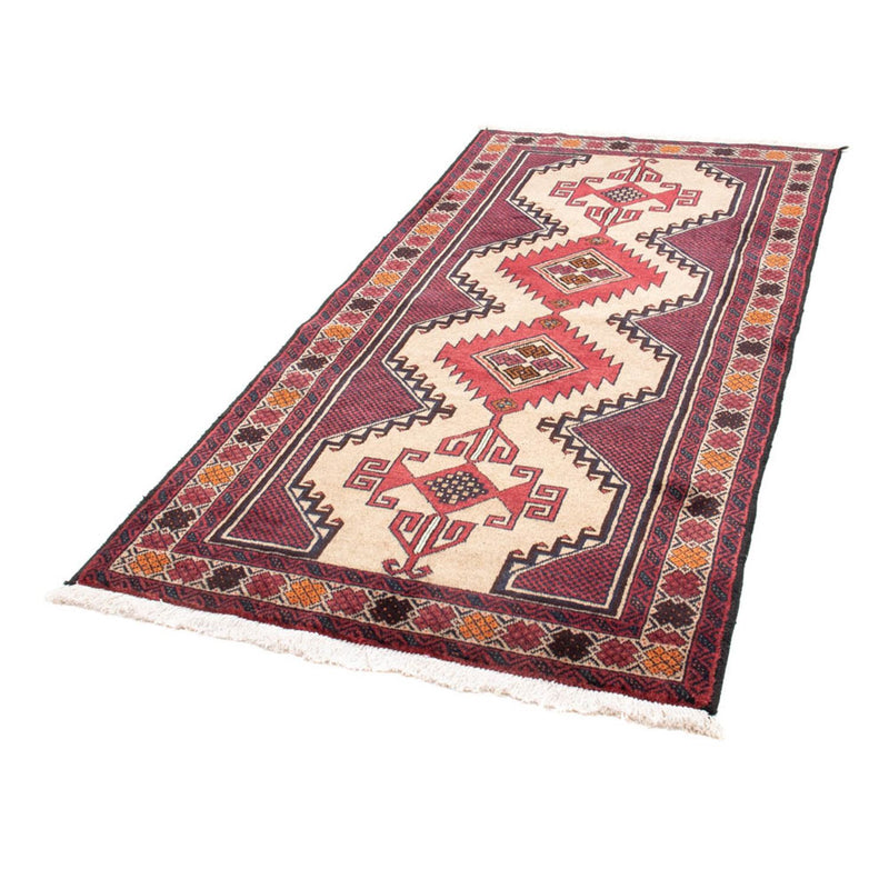 Tapis de couloir Tapis Belutsch - 205 x 103 cm - beige