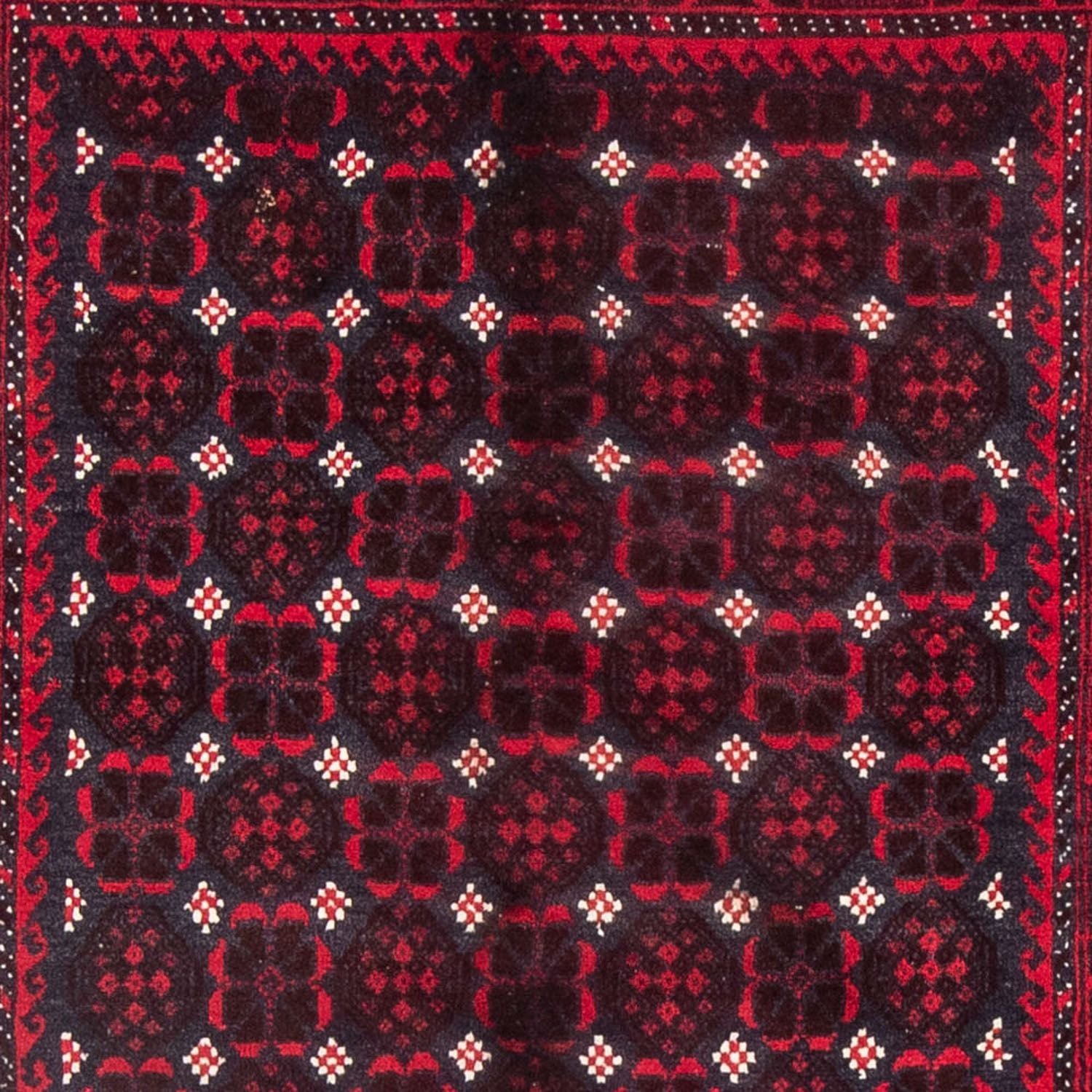 Tapis de couloir Tapis Belutsch - 185 x 107 cm - rouge