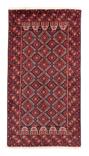 Tapis de couloir Tapis Belutsch - 193 x 103 cm - rouge