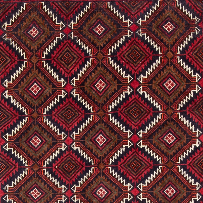 Tapis de couloir Tapis Belutsch - 197 x 107 cm - rouge foncé