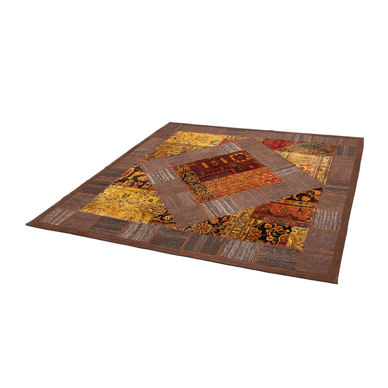 Tapis Kelim - Oriental carré  - 180 x 179 cm - multicolore