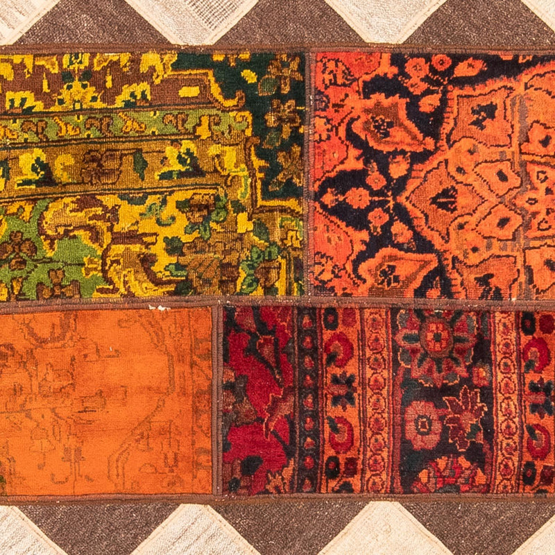 Tapis patchwork - 229 x 163 cm - multicolore