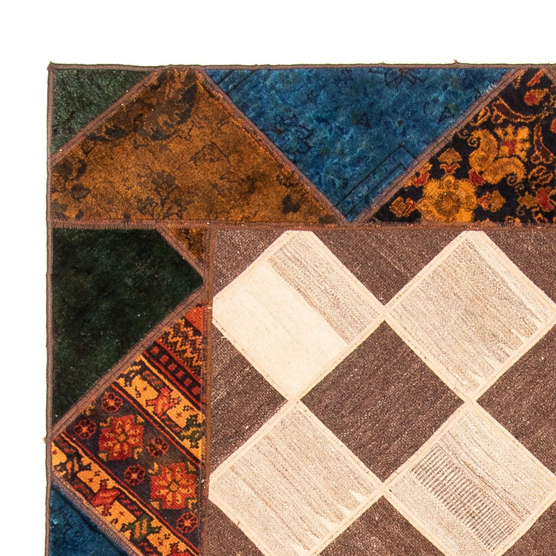 Tapis patchwork - 229 x 163 cm - multicolore