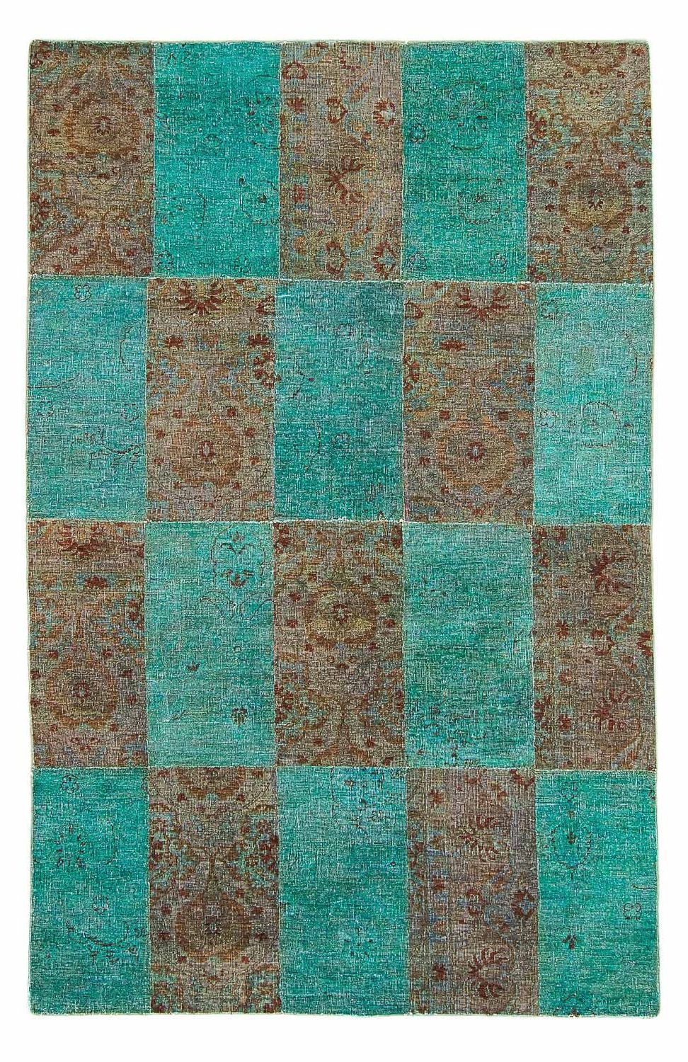 Tapis patchwork - 240 x 149 cm - multicolore