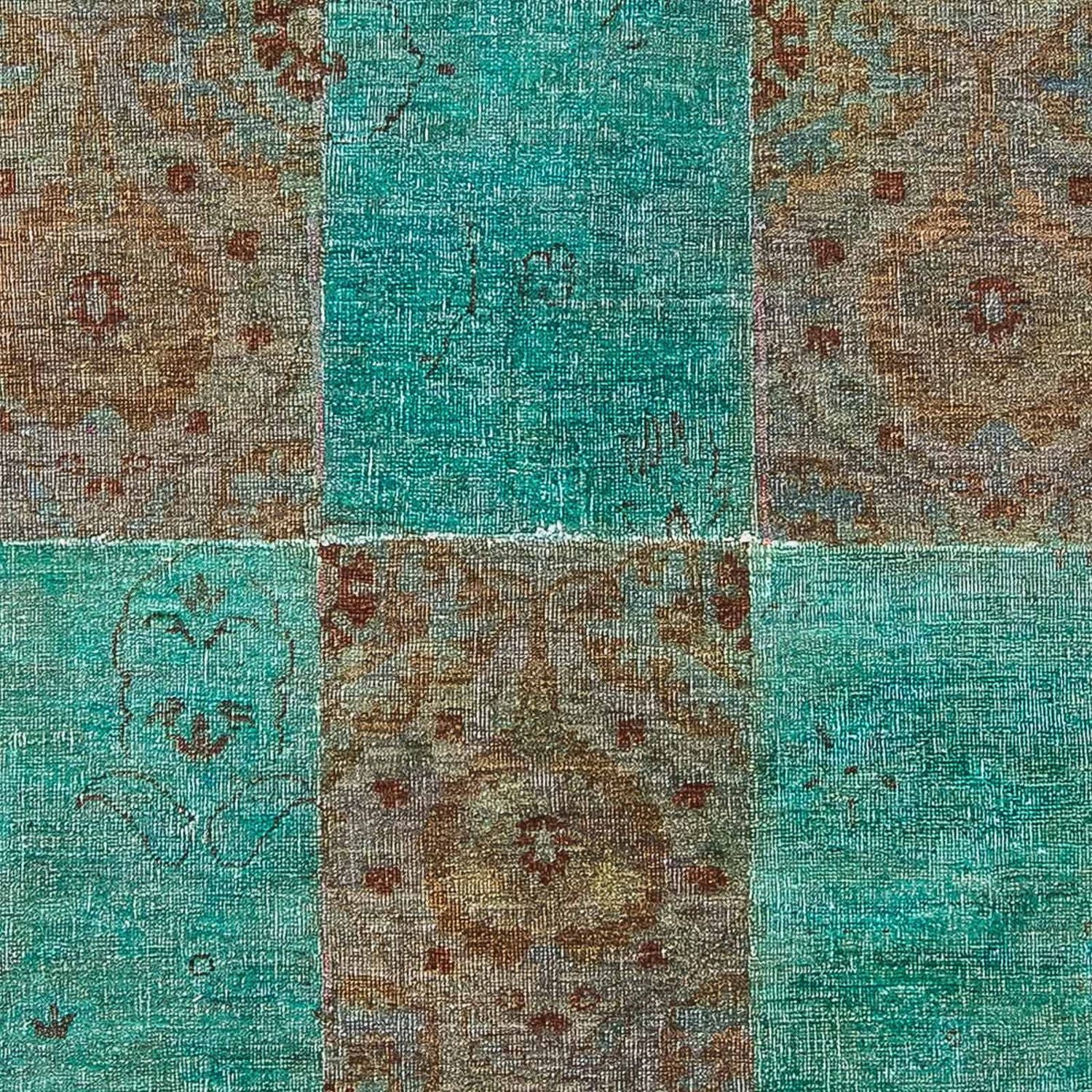 Tapis patchwork - 240 x 149 cm - multicolore