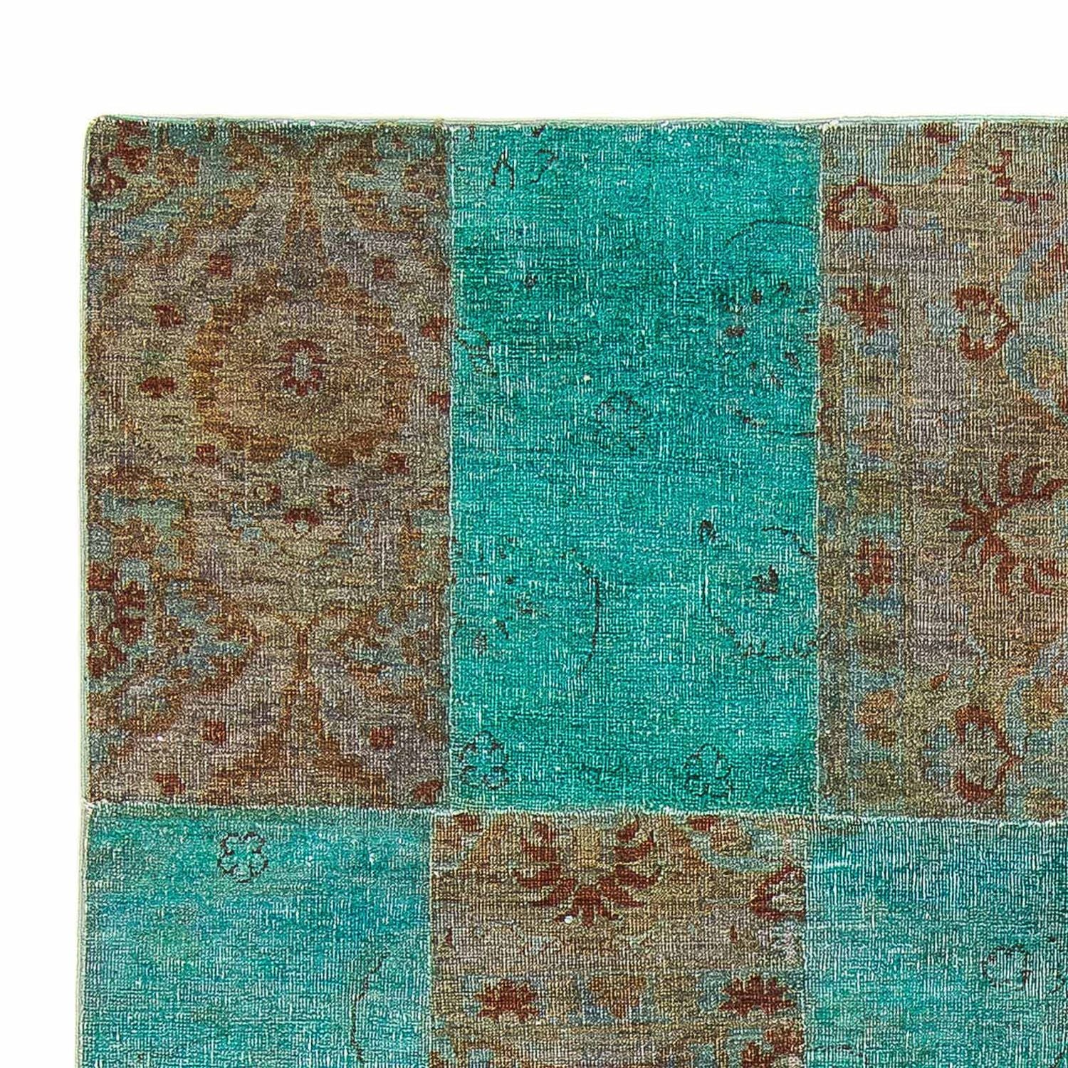 Tapis patchwork - 240 x 149 cm - multicolore