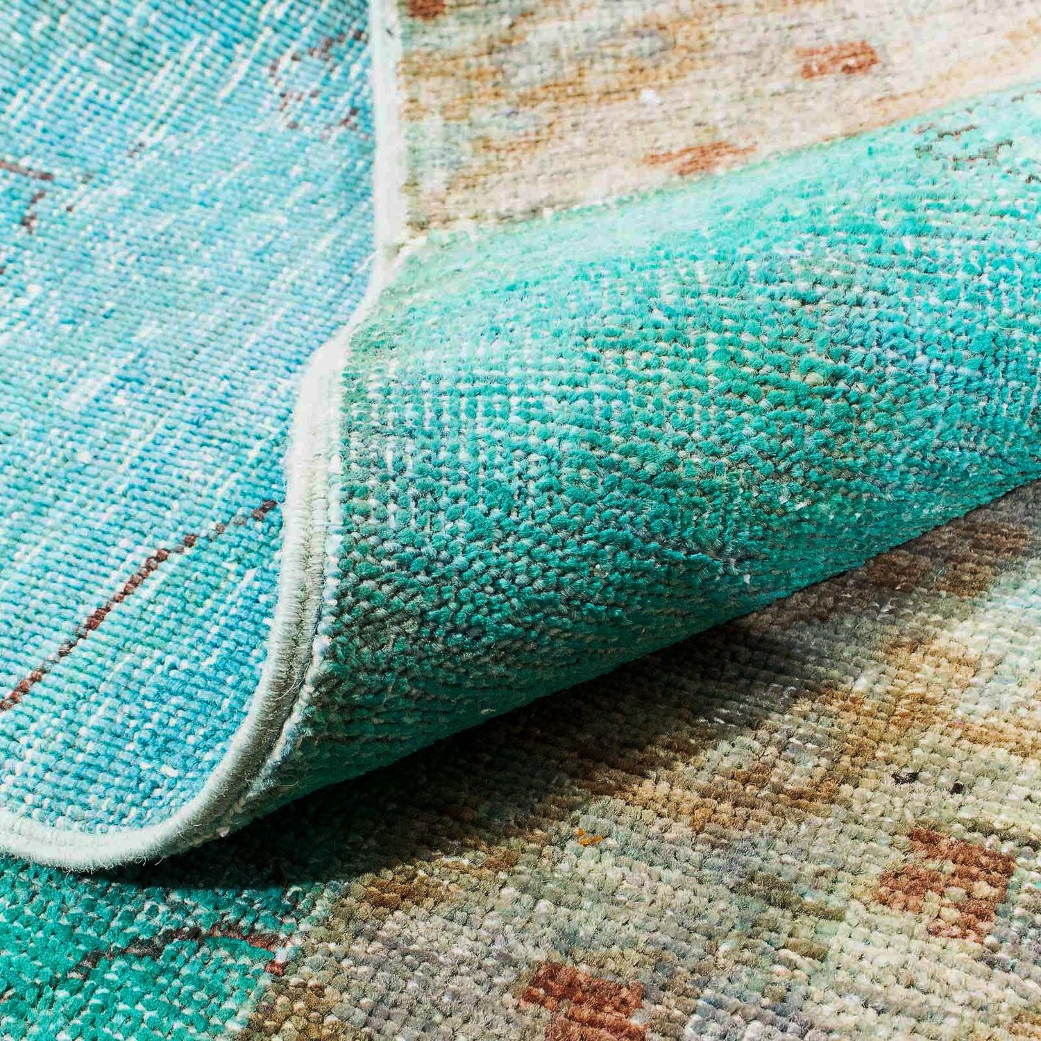 Tapis patchwork - 240 x 149 cm - multicolore