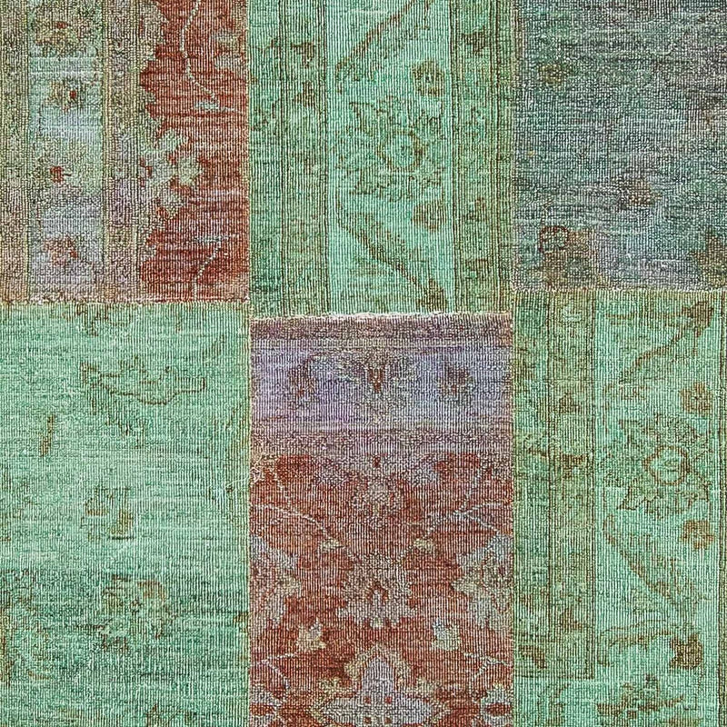 Tapis patchwork - 242 x 148 cm - multicolore