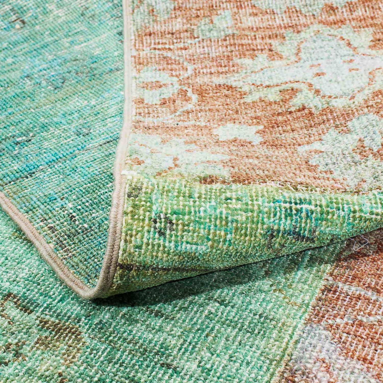 Tapis patchwork - 242 x 148 cm - multicolore