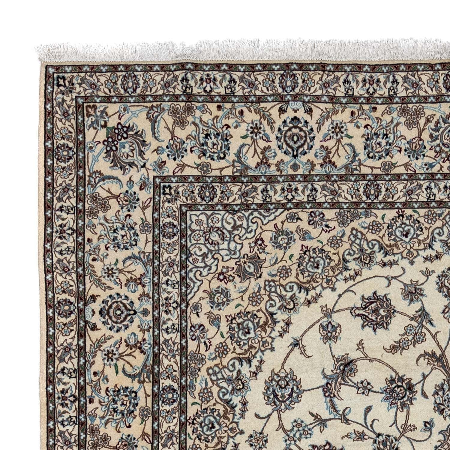 Tapis persan - Nain - Royal - 348 x 248 cm - beige