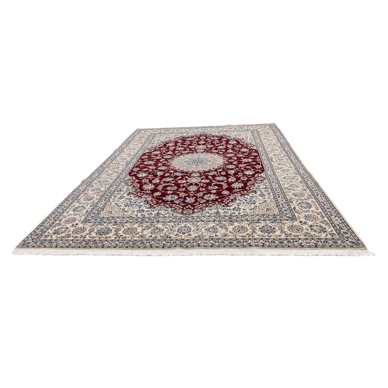 Tapis persan - Nain - Royal - 348 x 248 cm - noir