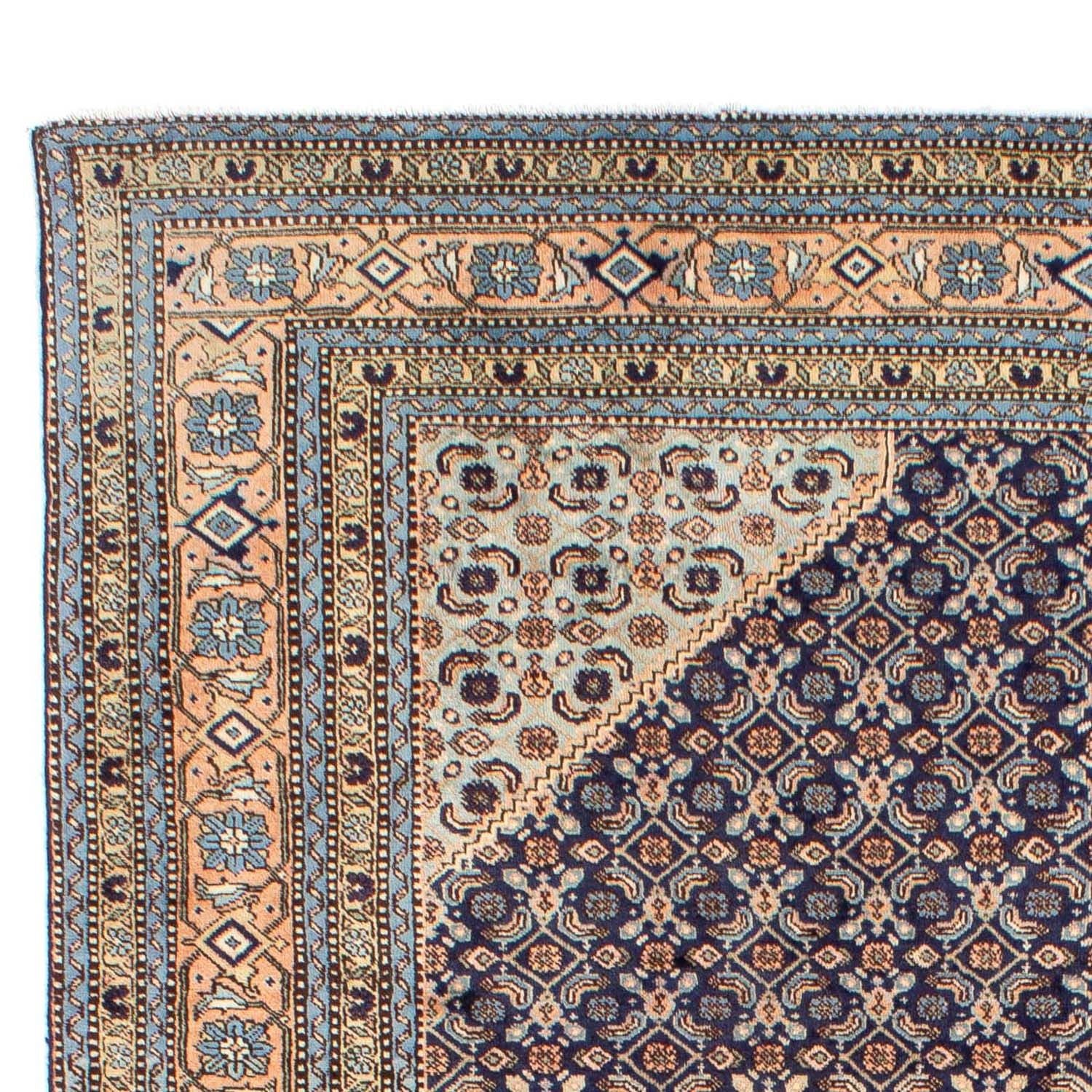Tapis persan - Nomadic - 285 x 198 cm - bleu foncé