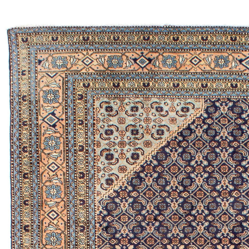 Tapis persan - Nomadic - 285 x 198 cm - bleu foncé