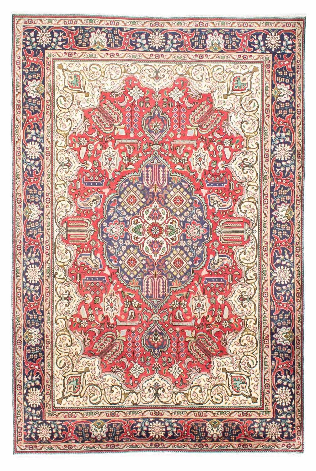 Tapis persan - Tabriz - 312 x 207 cm - rouge