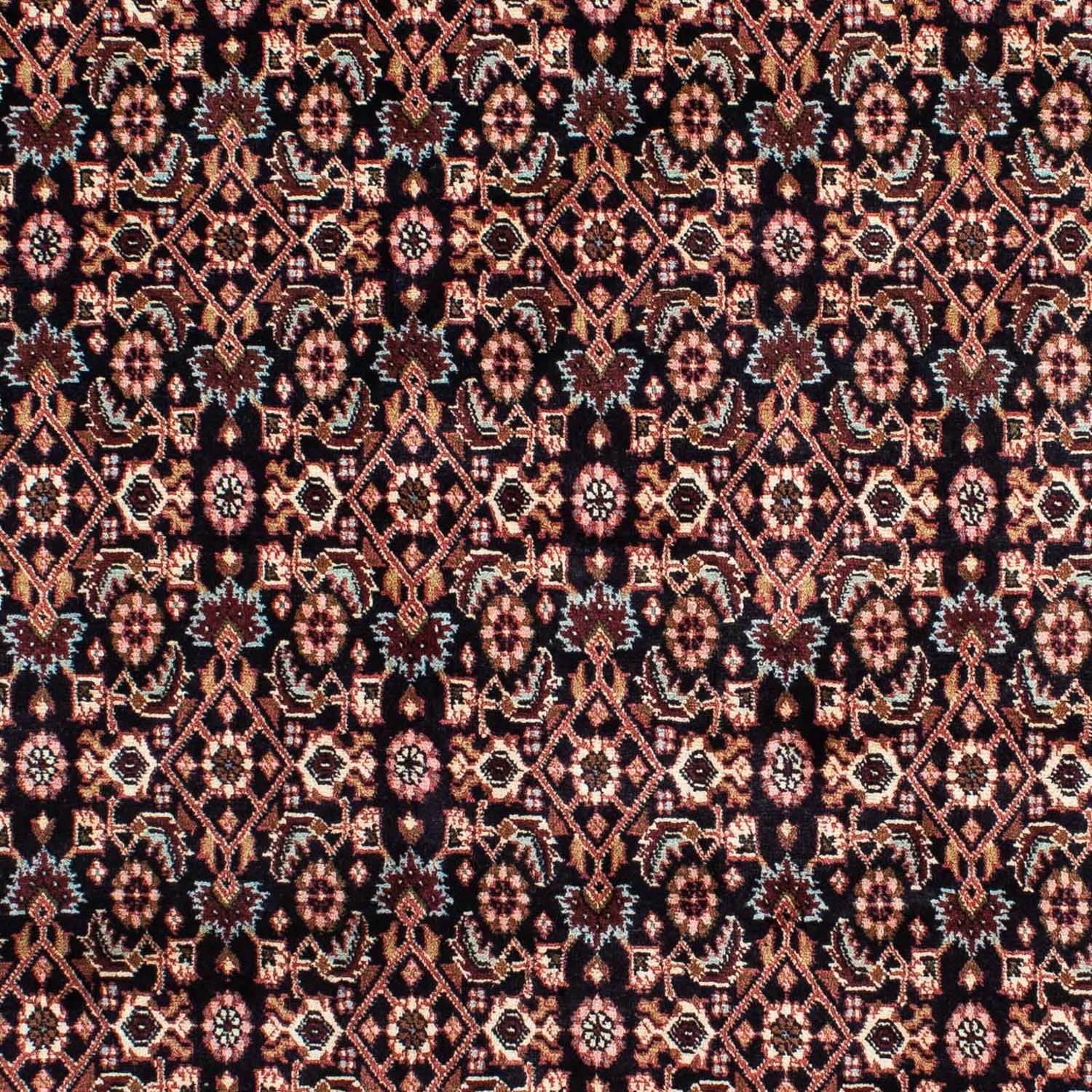 Tapis persan - Bidjar - 225 x 140 cm - bleu foncé