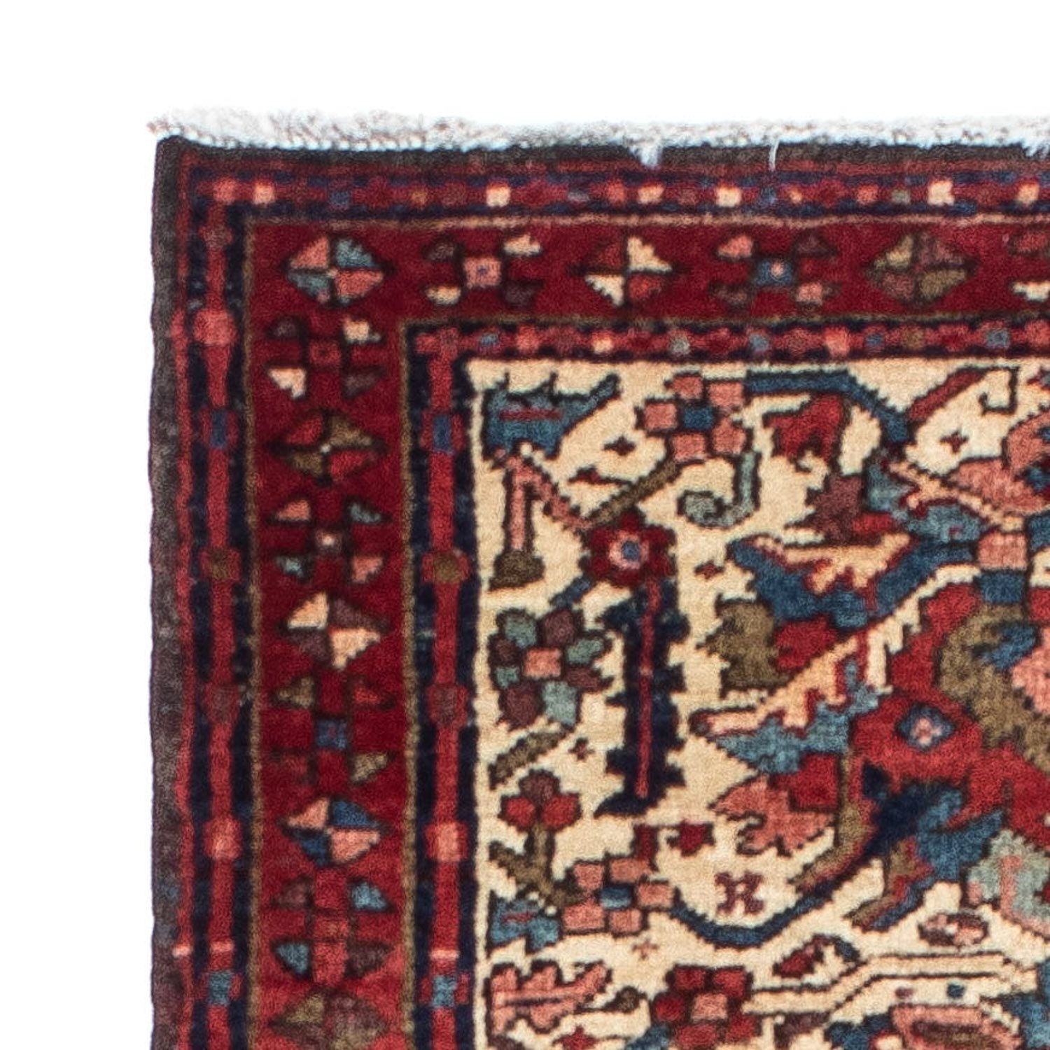 Tapis de couloir Tapis persan - Nomadic - 150 x 67 cm - beige